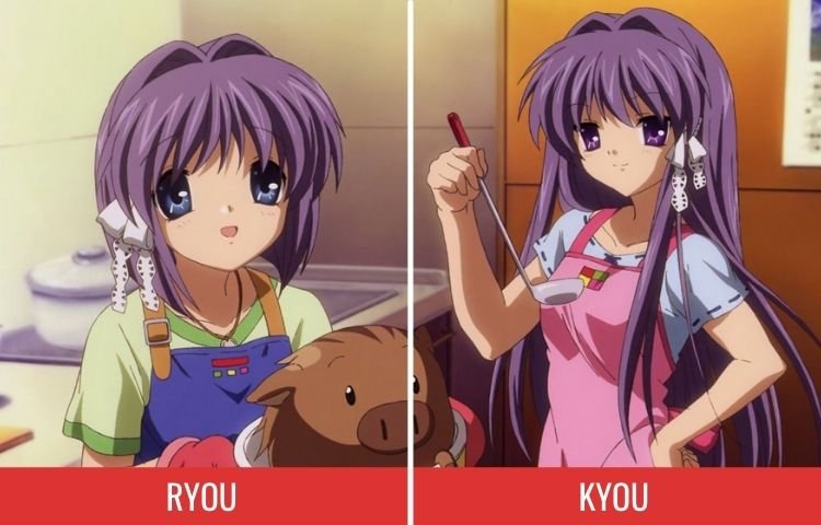 Ryou and Kyou Fujibayashi