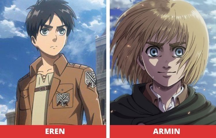 Eren and Armin