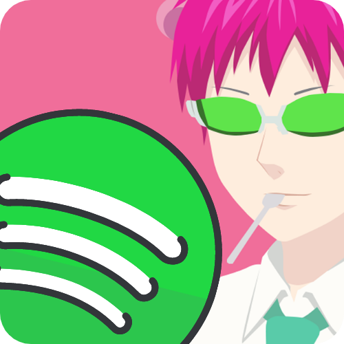 Saiki K Anime Spotify Icon