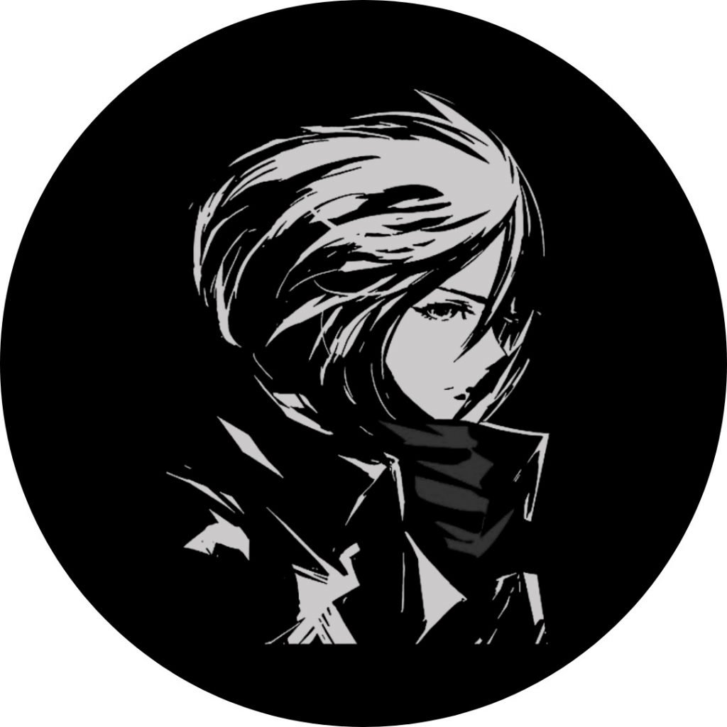 Mikasa Ackerman black pfp