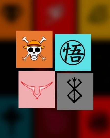 cropped Anime Symbols